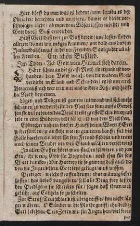 Ein schœn Bußlied.