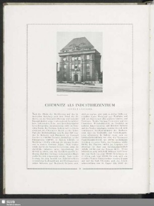 Chemnitz Als Industriezentrum