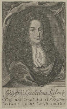 Bildnis des Godfred Guilielmus Leibnitz