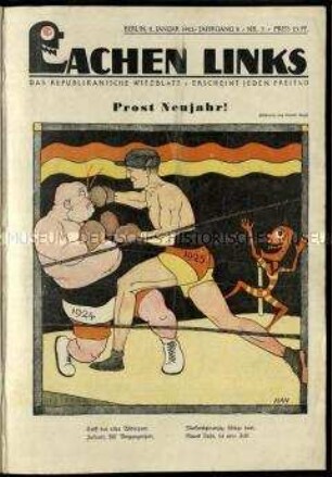 Wöchentliche Satirezeitschrift. 2. Jahrgang 1925
