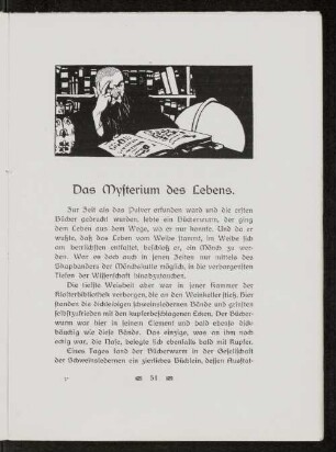 Das Mysterium des Lebens.