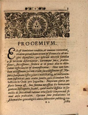 Dissertatio Ivridica Inavgvralis De Probatione Per Stemmata Genealogica Sive Vom Beweiß durch Stamm-Bäume und Geschlechts-Register