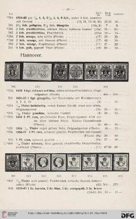Hannover (Nr. 792-815)