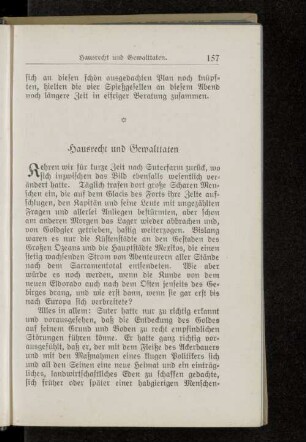 Hausrecht und Gewalttaten