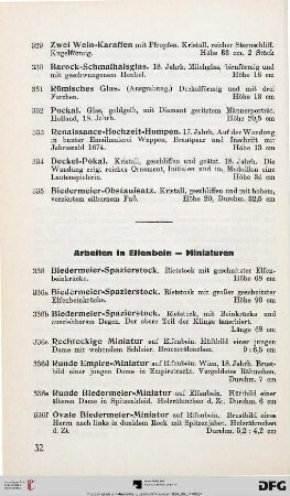 Arbeiten in Elfenbein – Minituren (Nr. 336-337)