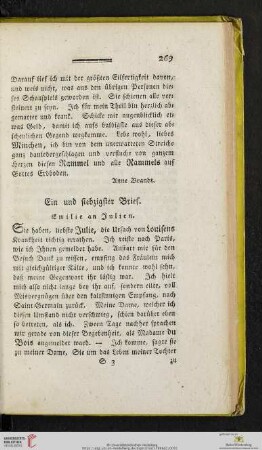 (Ein und siebzigster Brief - Fünf und siebzigster Brief)