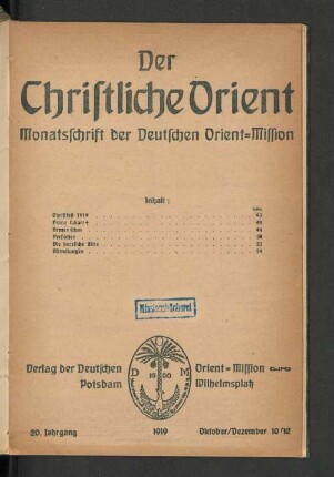 Oktober/Dezember 10/12