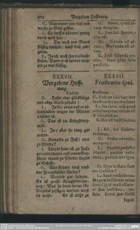 XXXVII. Vergebene Hoffnung