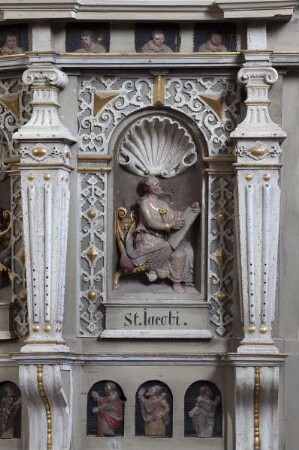 Evangelisten, Apostel und Trinität — Apostel Jakobus der Ältere