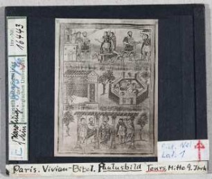 Paris, Bibliothèque Nationale: MS lat. 1, Vivianbibel, Paulus