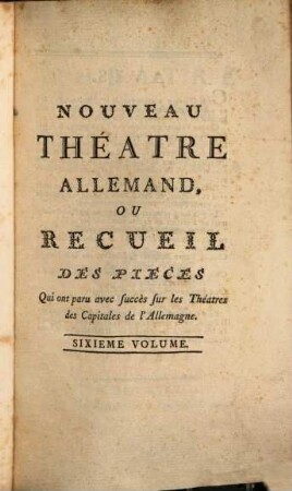 Nouveau Théâtre Allemand, 6