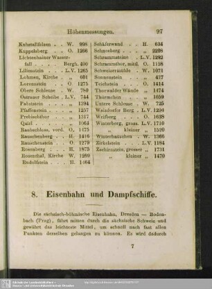8. Eisenbahn und Dampfschiffe