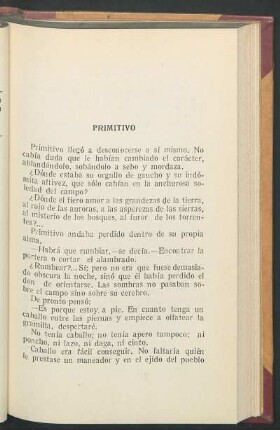 Primitivo