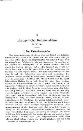 Evangelische Religionslehre