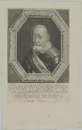 Bildnis des Giovanni Georgio, Kurfürst von Sachsen