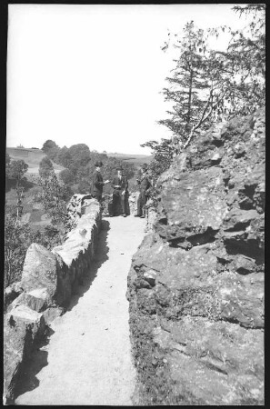 Tharandt. Bastei im Forstgarten