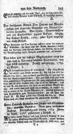 Asiatische Banise. Neue ganz verbesserte Auflage.