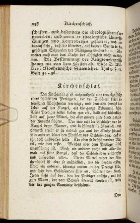 Kirchenschlaf. - Konfirmation der Kinder.