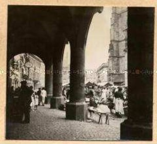 Lauben am Alten Rathaus in Freiburg im Breisgau