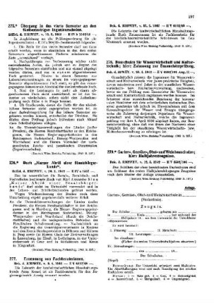 Bauschulen für Wasserwirtschaft und Kulturtechnik; hier: Zulassung zur Baumeisterprüfung : [Amtliche Erlasse] ; [Amtlicher Teil]