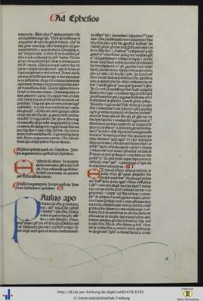 Argumentum in epistolam ad Ephesios