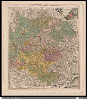 Circuli Franconiae pars orientalis et potior novißime delineata