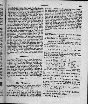 Rationaler Ausdruck der Hypothenuse zwei / Georg von Buquoy