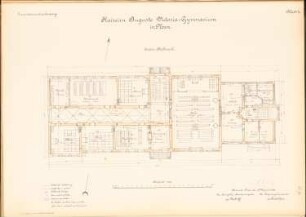 Kaiserin-Auguste-Viktoria-Gymnasium, Plön: Grundriss 1.OG 1:100