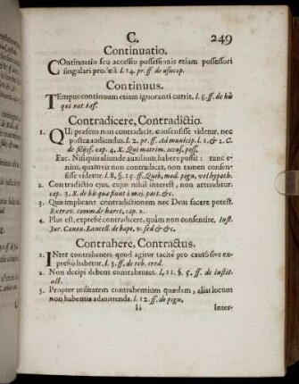 Contrahere, Contractus [ - ] Custodia.