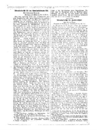 Literaturbericht für den Nadelarbeitsunterricht : (Fortsetzung und Schluß von Nr.17, S.63)