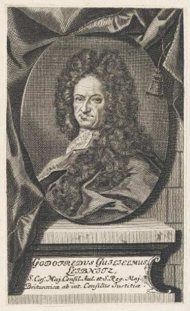 Bildnis des Godofredus Guilielmus Leibnitz