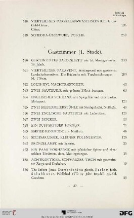 Gastzimmer (1. Stock) (Nr. 520-542)