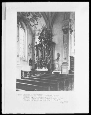 Seitenaltar: Ulrichsaltar