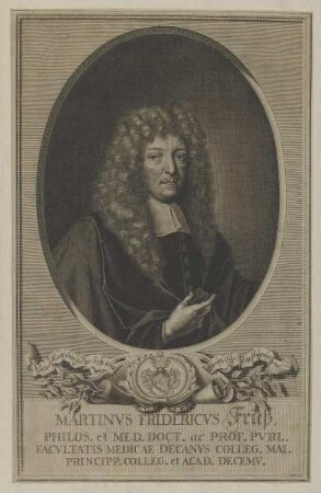 Bildnis des Martinvs Fridericvs Frieß