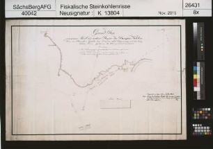 Burgk, Steinkohlenwerk, Teil des unteren Reviers im Plauenschen Grund und Begrenzung zum königlichen Döhlener Revier (mit Nachbringungen)