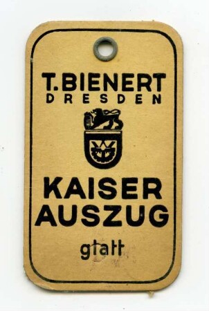 T. Bienert Mühle Dresden
