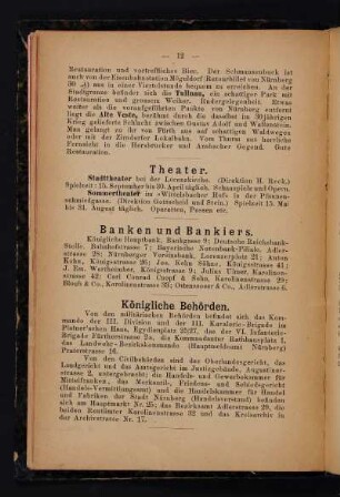 Banken und Bankiers.