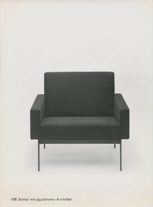 Walter Knoll Sessel "438" von Rolf Grunow
