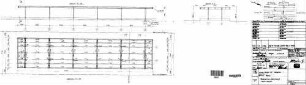 Asperg: Empf.-Gebäude Bst-Überdachung Bst.2 STA,Dach,Übersichtspl.(Lageplan 1:1000)