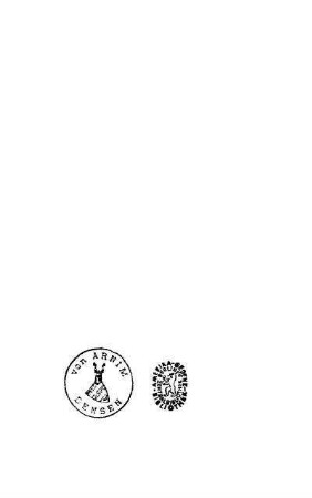 Stempel: Demsen von Arnim