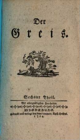 Der Greis. 6. 1764