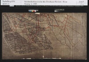 Schacht IV - V. Flöz, untere Abteilung, Oberbank (Bl. 1) mit Nachbringungen