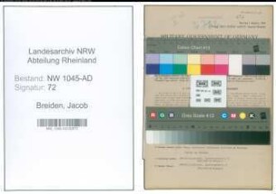 Entnazifizierung Jacob Breiden , geb. 22.02.1897 (Angestellter)