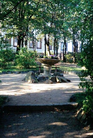 Blick in den kleinen Erholungspark