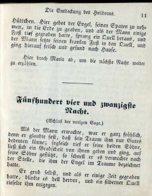 Fünfhundert vier und zwanzigste Nacht