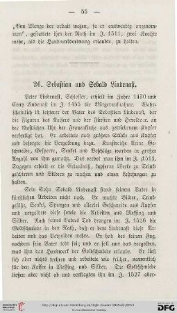 26. Sebastian und Sebald Lindenast