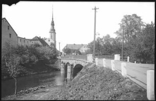 Großpostwitz. An der Spreebrücke