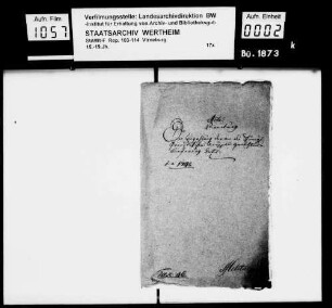 Regelung von Durchmarsch und Fourage der preußischen Truppen im Reichskrieg gegen Frankreich.
