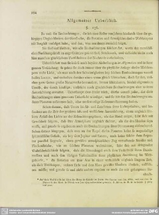 Allgemeiner Ueberblick