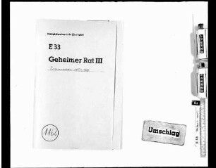 Innere Angelegenheiten - Öffentliche Sicherheit, Ordnung und Ruhe: Vereinswesen